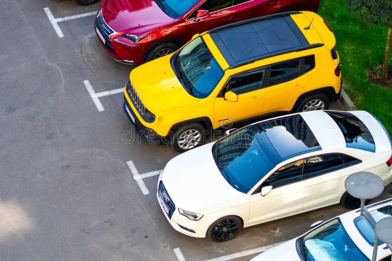 cars-parking-lot-top-view-ukraine-kyiv-august-cars-parking-lot-top-view-443634732
